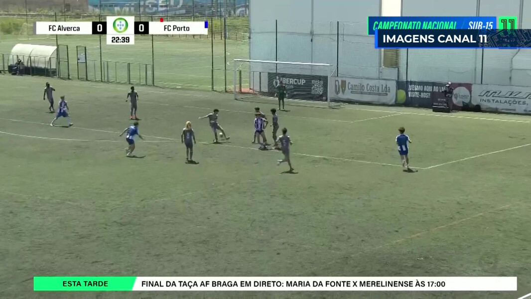 Resumo Sub-15: FC Alverca 1-2 FC Porto