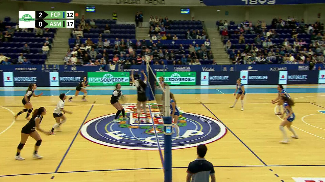 Resumo Voleibol: FC Porto 3-1 AA São Mamede