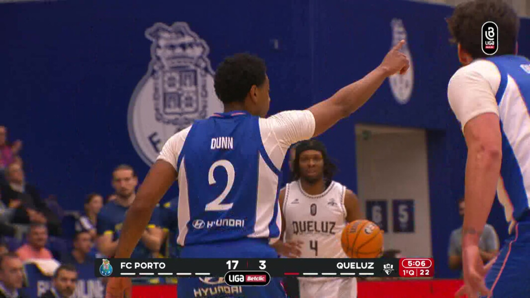 Resumo Basquetebol: FC Porto 99 - 94 Queluz