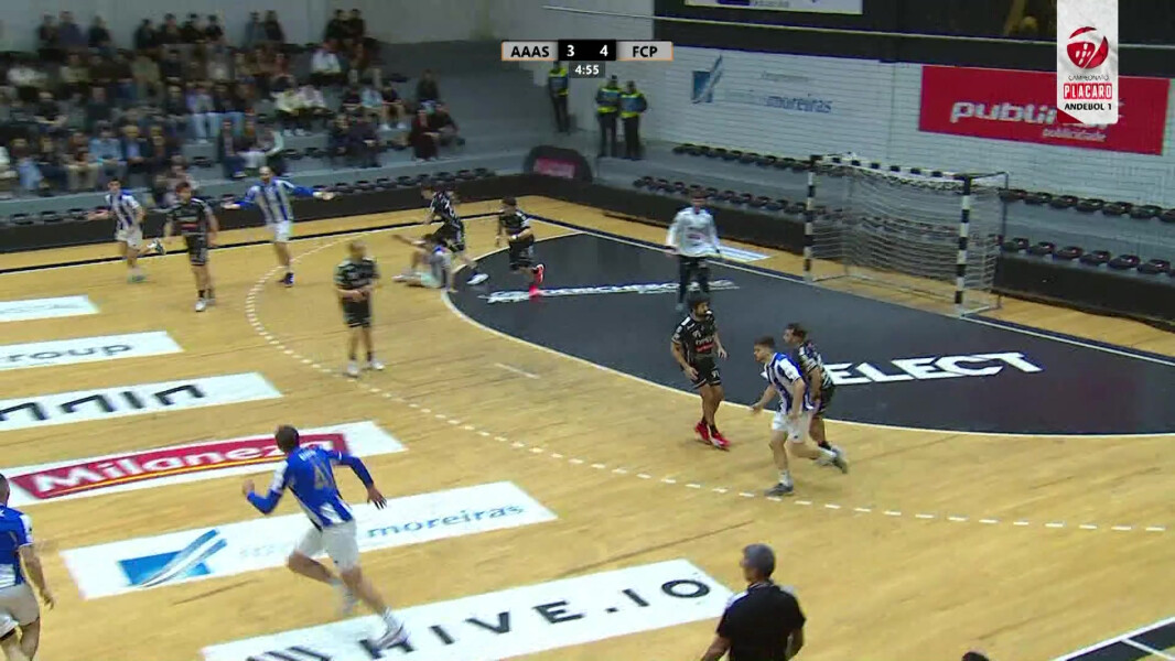 Resumo Andebol: AA Águas Santas 24-41 FC Porto