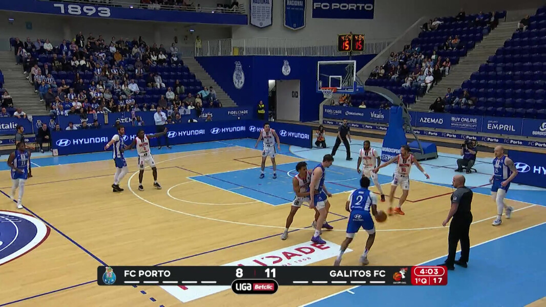 Resumo Basquetebol: FC Porto 82-74 Galitos FC