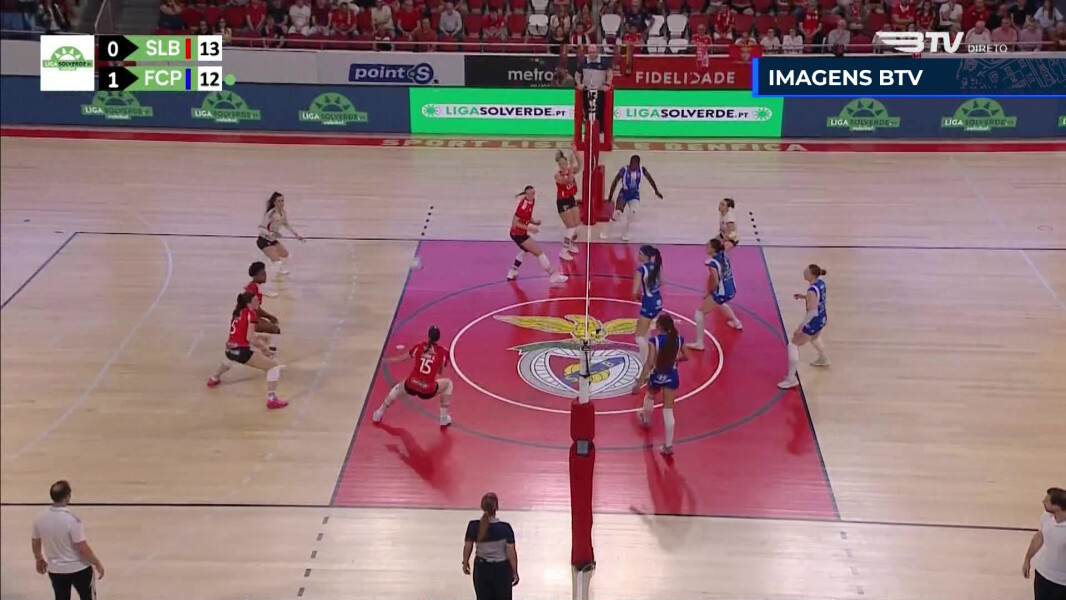 Resumo Voleibol: Benfica 2-3 FC Porto